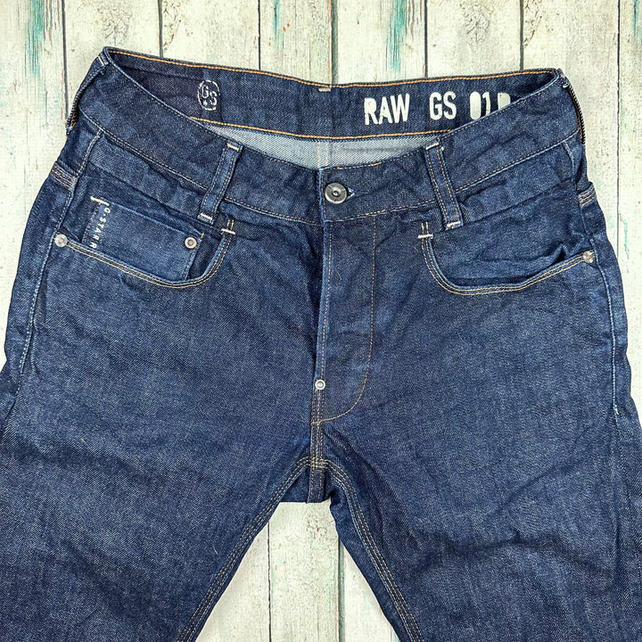 G Star RAW Mens 'New Radar Slim DT' Jeans -Size 31/32 - Jean Pool