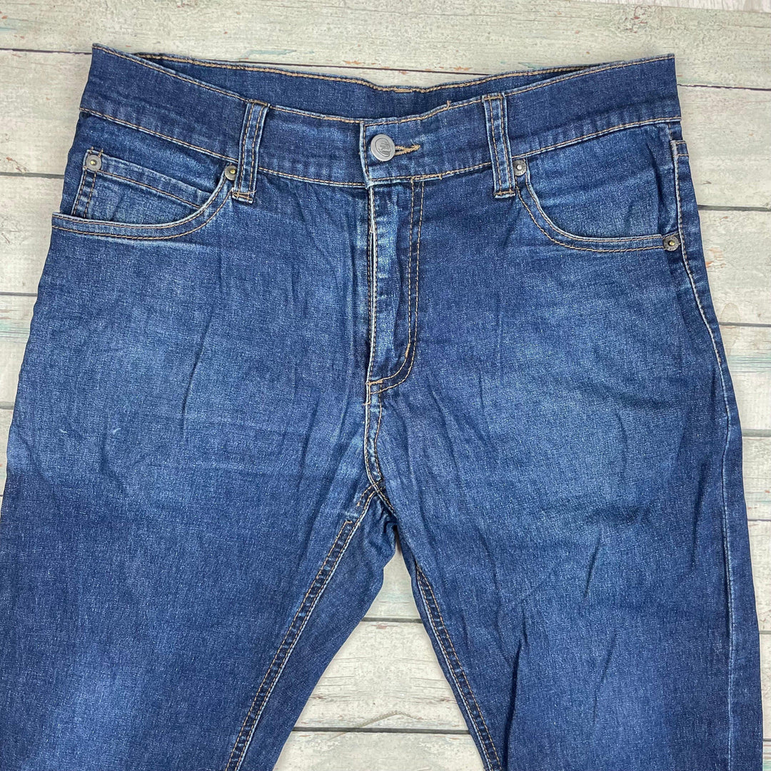 Cheap Monday 'Tight V Star One Wash' Jeans - Size 31/34 - Jean Pool