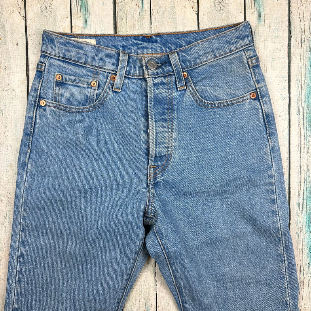 Levis Denim Button Fly 501S Jeans -Size 24/32 - Jean Pool