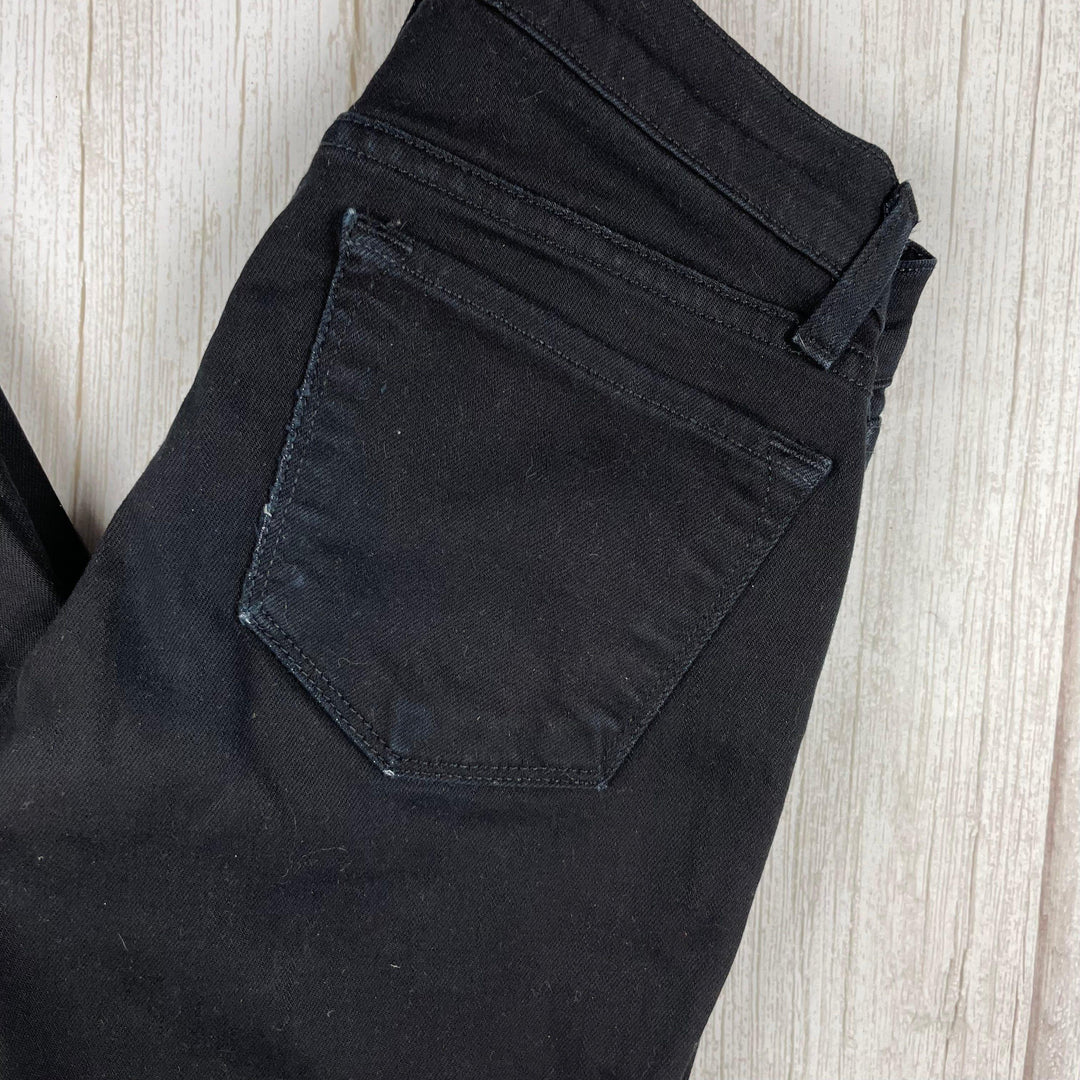 J Brand 'Shadow' Black Stretch Skinny Jeans- Size 24 - Jean Pool