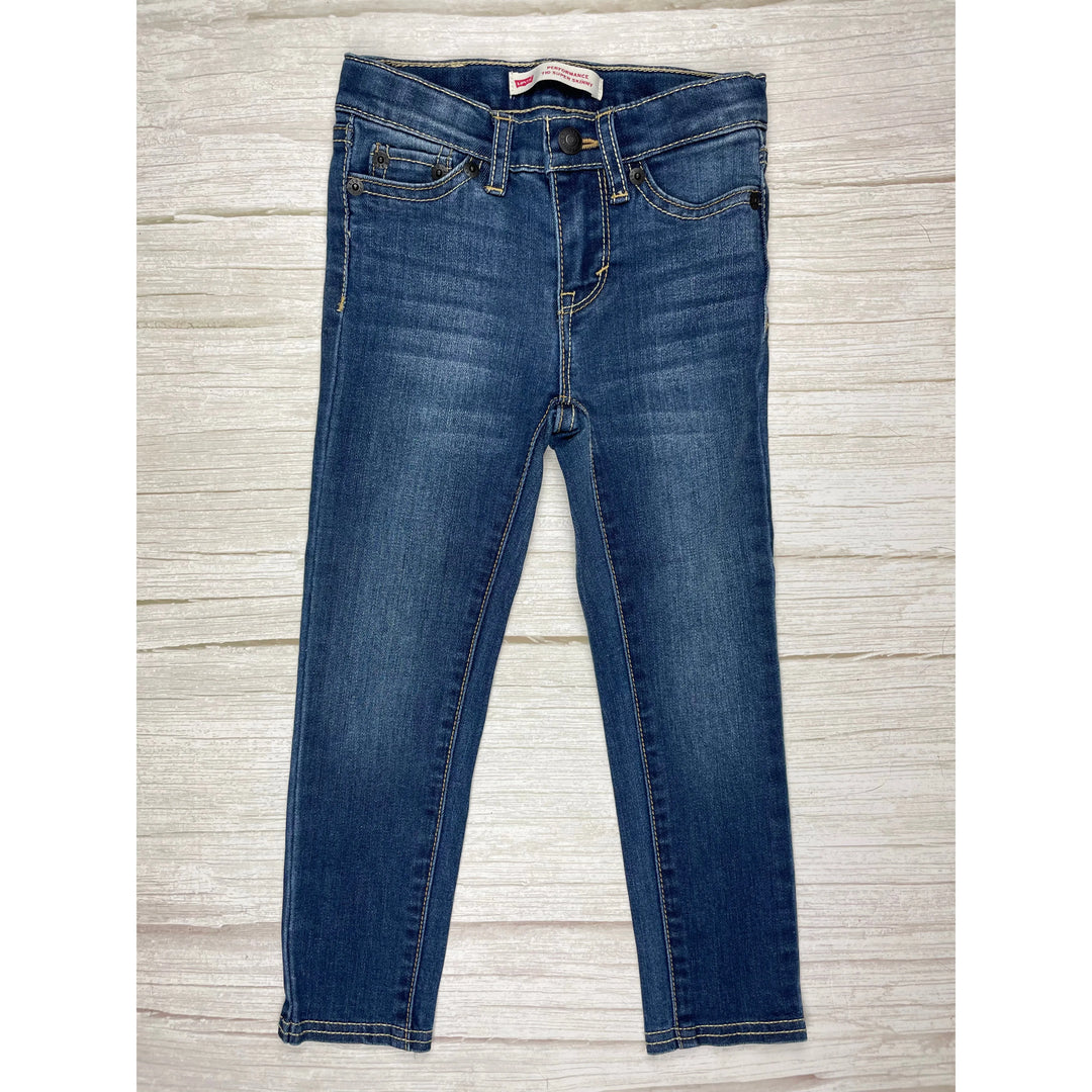 Levis 710 Super Skinny Performance Kids Jeans - Size 4Y - Jean Pool