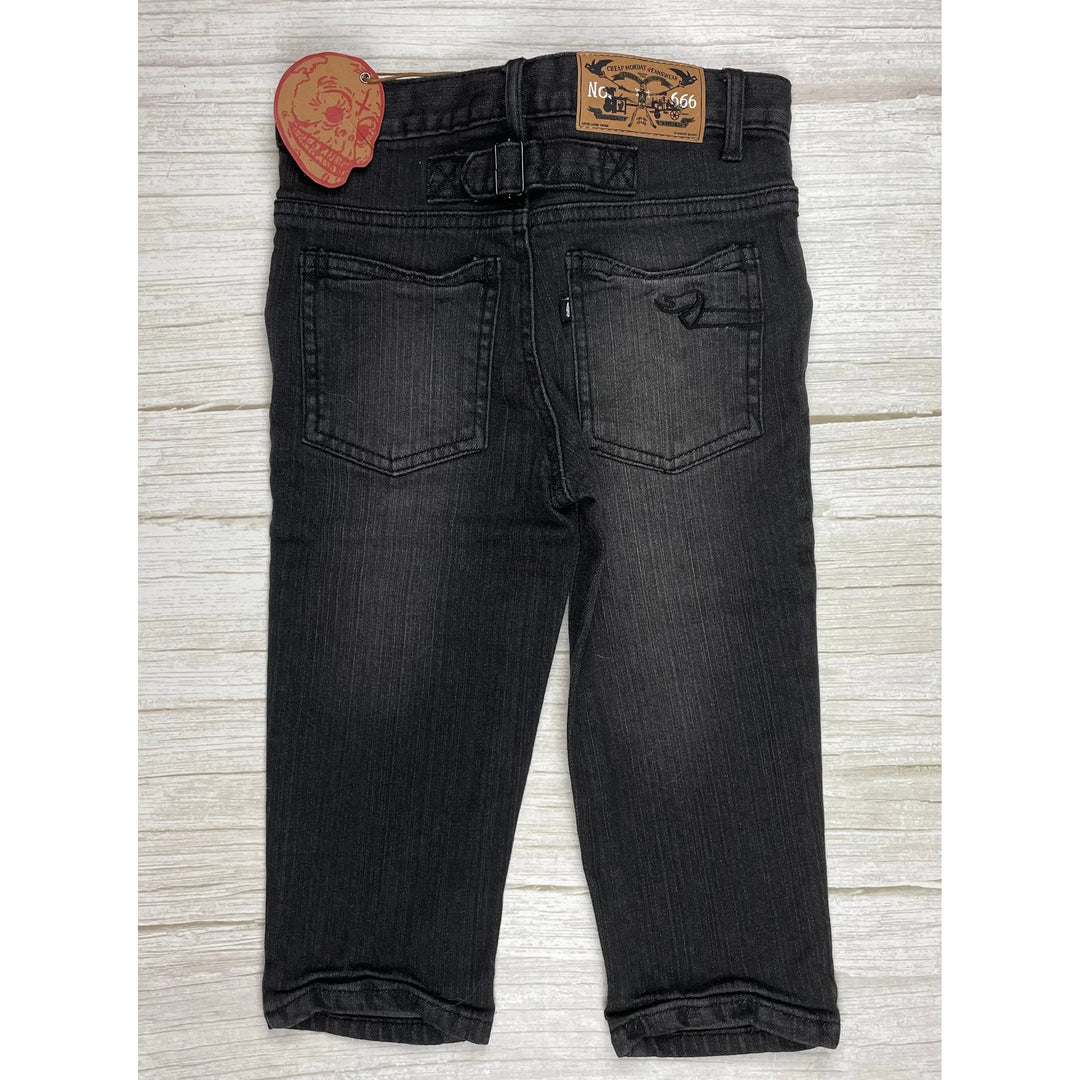 NWT - Cheap Monday Charcoal Classic Boys Jeans - Size 18M - Jean Pool