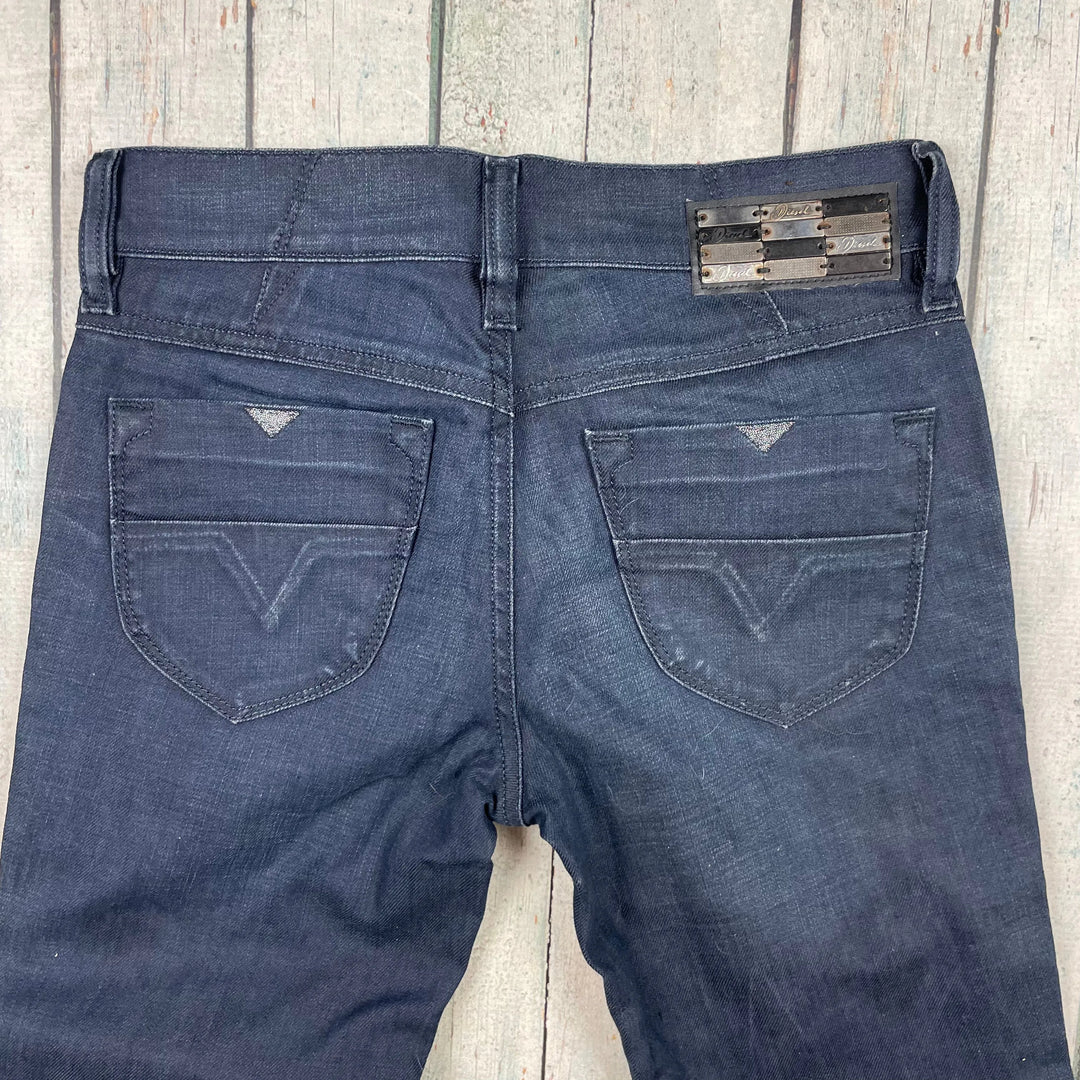 Diesel 'Livy' Super Slim Straight Jeans Size - 24S - Jean Pool