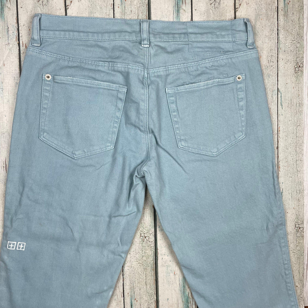 Reworked Tsubi 'Super Skinny ZIp' Jeans in ICEE Overdye Wash - Size 27 - Jean Pool