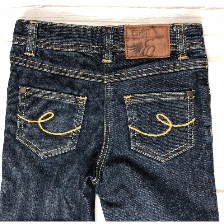 Esprit Slim Straight Kids Stretch Denim Jeans - Size 3Y-Jean Pool