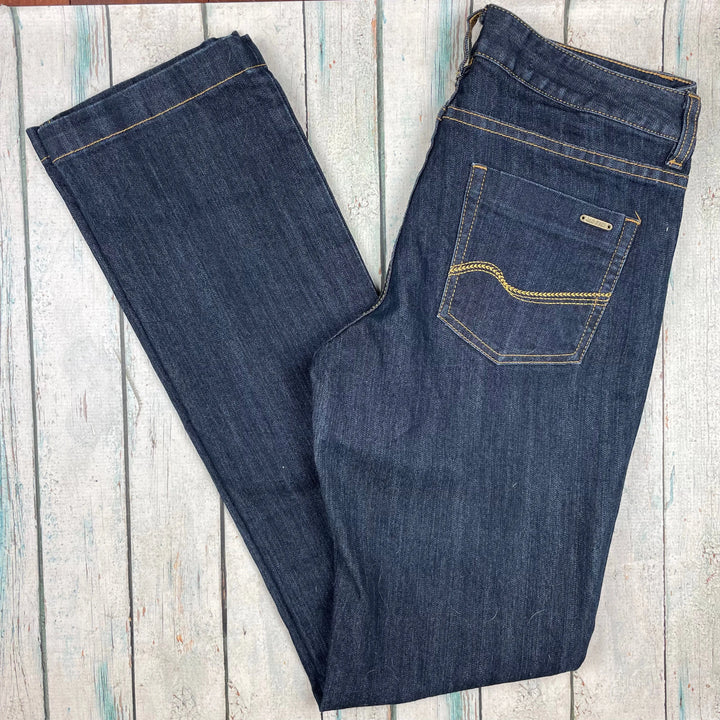 Jag- Mid Rise Reg. Fit Straight Ladies Jeans - Size 9 - Jean Pool