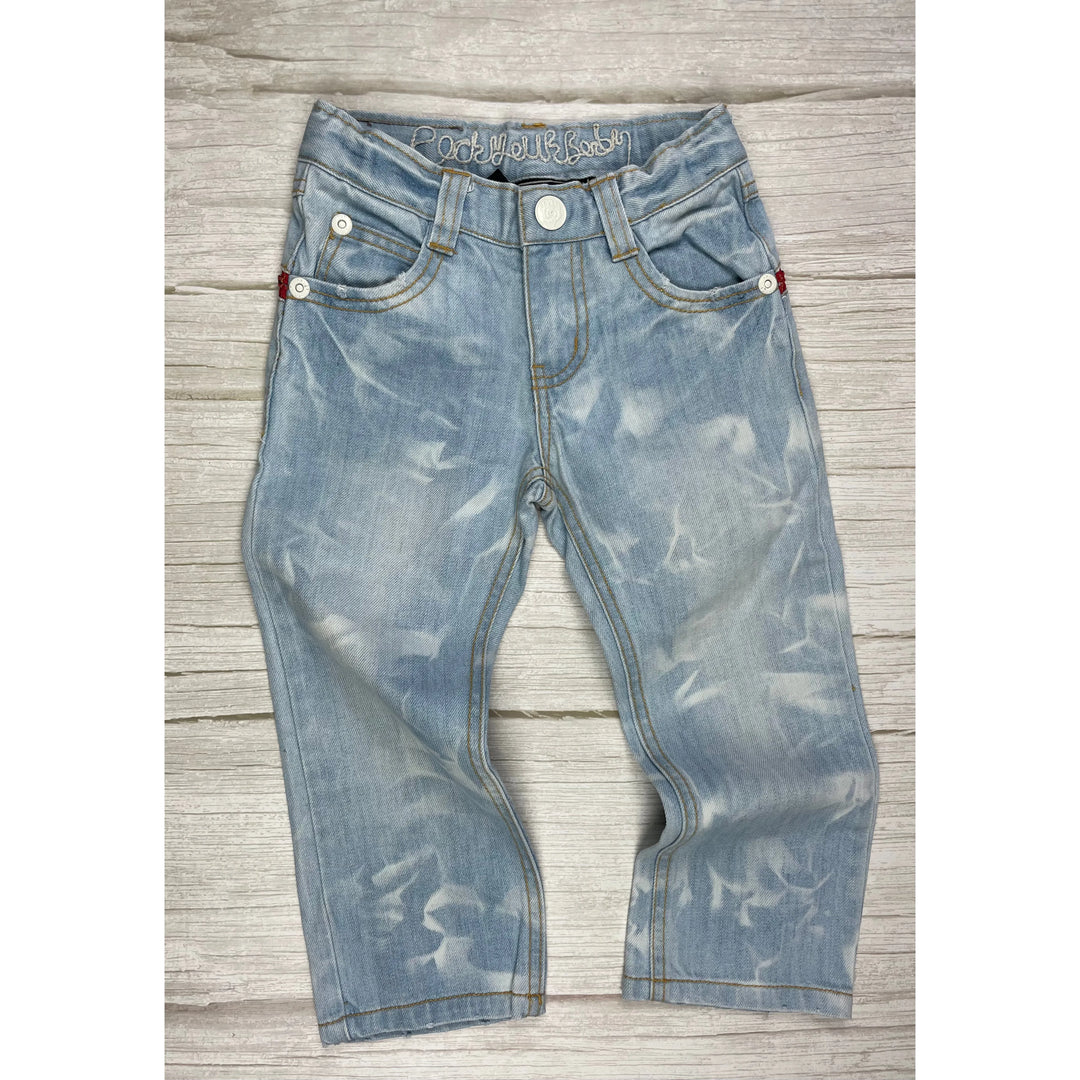 Rock Your Baby Bleach Boys Jeans - Size 5 - Jean Pool