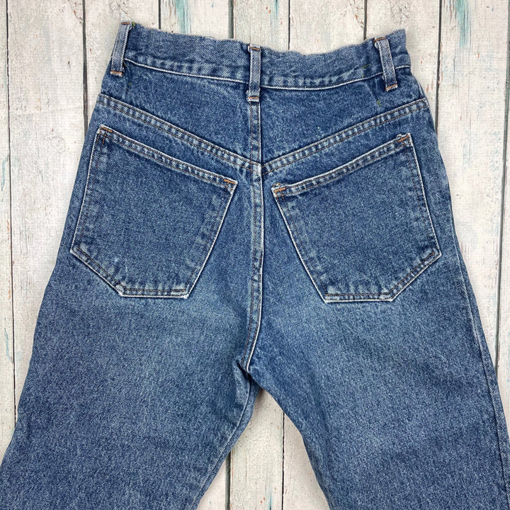 Vintage 80's Classic Kids Italian Made Denim Jeans Size- 10 - Jean Pool