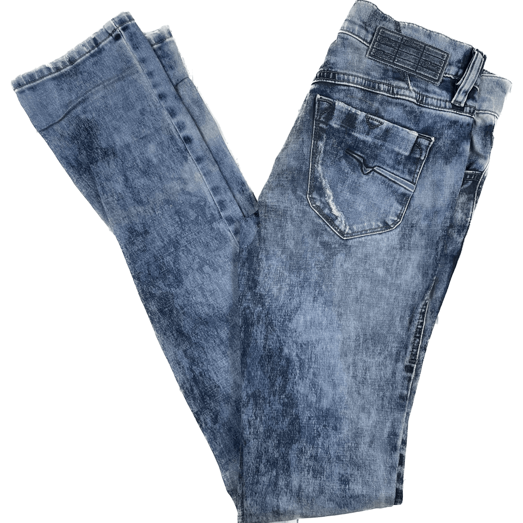 Diesel 'Livy' Super Slim Straight Jeans Size - 25/34 - Jean Pool