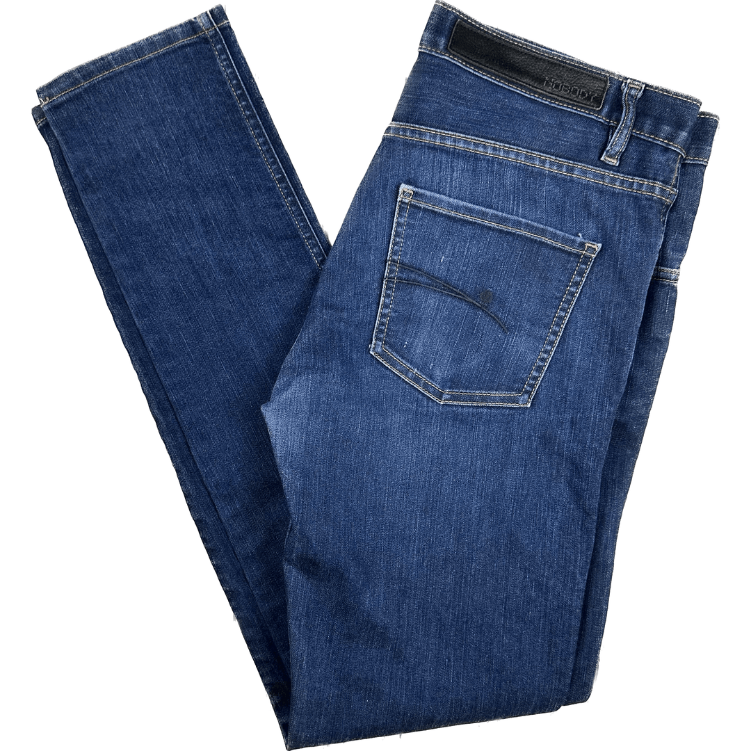 NOBODY Mid Rise Slim Tapered Leg Jeans- Size 33 - Jean Pool