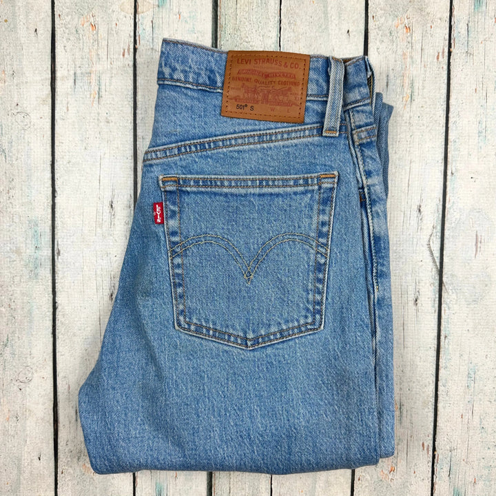 Levis Denim Button Fly 501S Jeans -Size 24/32 - Jean Pool