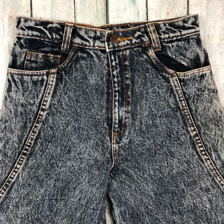 Vintage 80's Classic Kids Acid Wash Makeni Denim Jeans Size- 10/12 - Jean Pool
