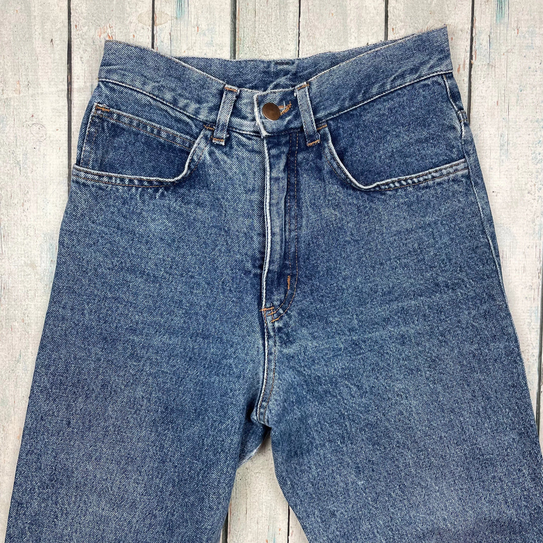 Vintage 80's Classic Kids Italian Made Denim Jeans Size- 10 - Jean Pool