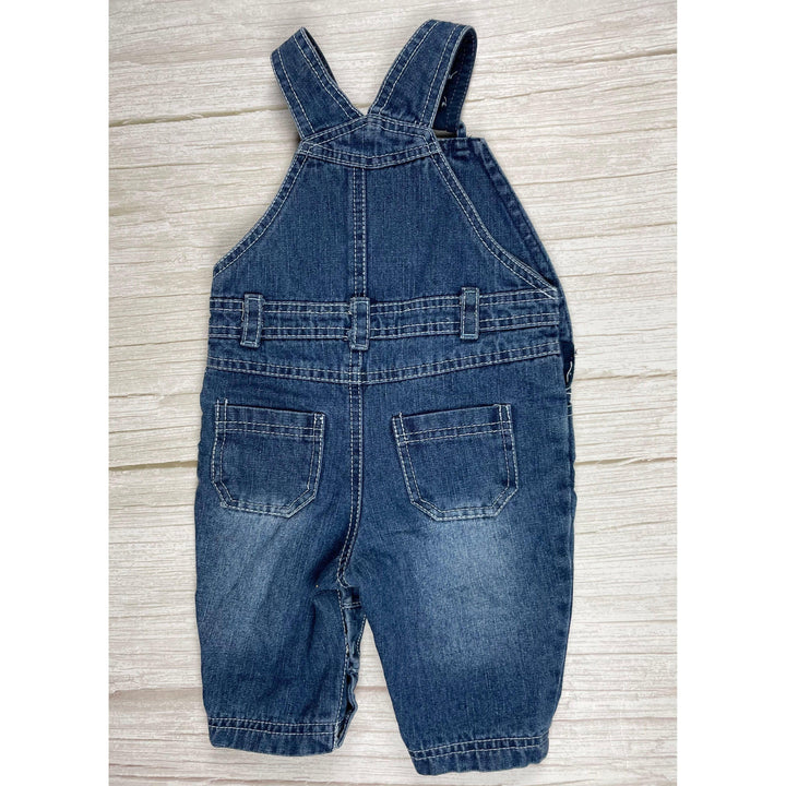 St Bernard Classic Bib & Brace Denim Overalls - Size 3/6M - Jean Pool