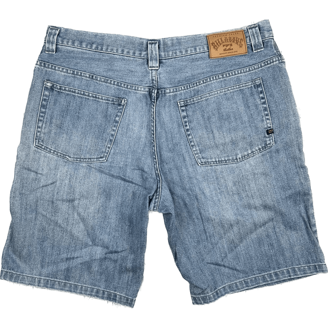 Billabong Mens Classic Denim Shorts -Size 36 - Jean Pool