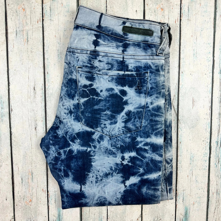 Articles of Society 'Mya Skinny' Shibori Jeans- Size 25 - Jean Pool