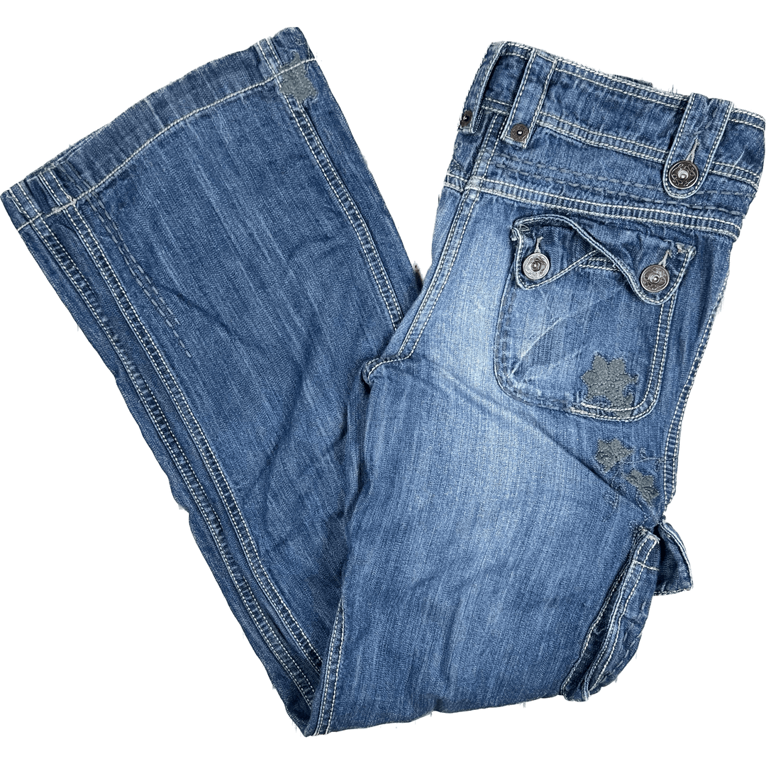 Y2K Low Rise Cargo Jeans