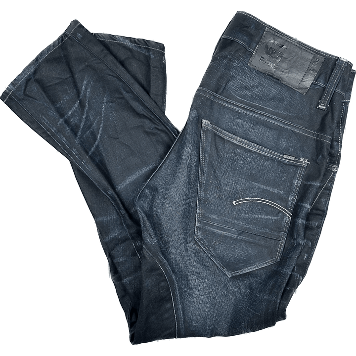 G Star RAW Men's Arc 3D Slim Dark Wash Jeans -Size 28 S - Jean Pool