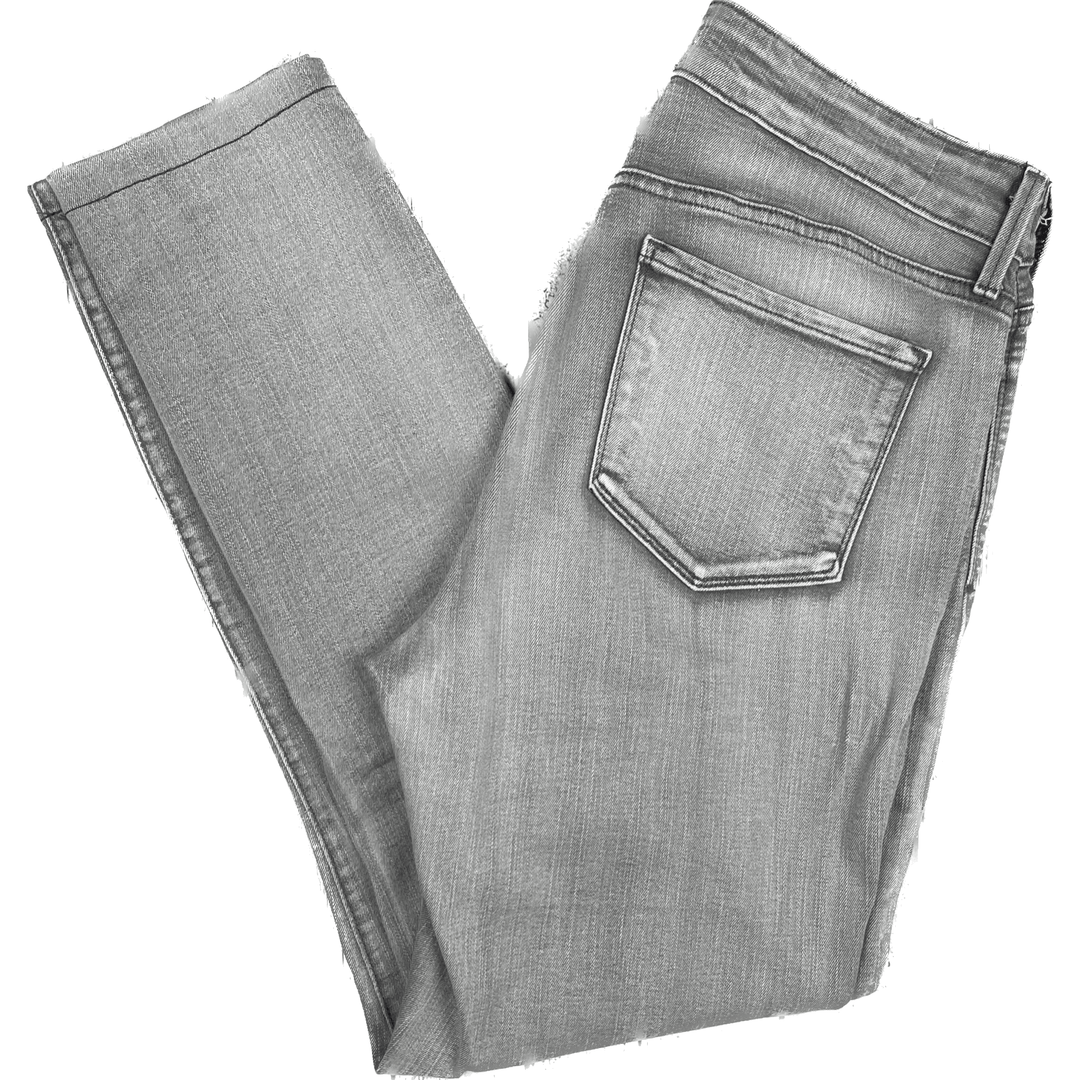 Lift & Tuck Legging NYDJ 'Super Skinny' Acid Grey Jeans -Size 10US ( 14AU) - Jean Pool