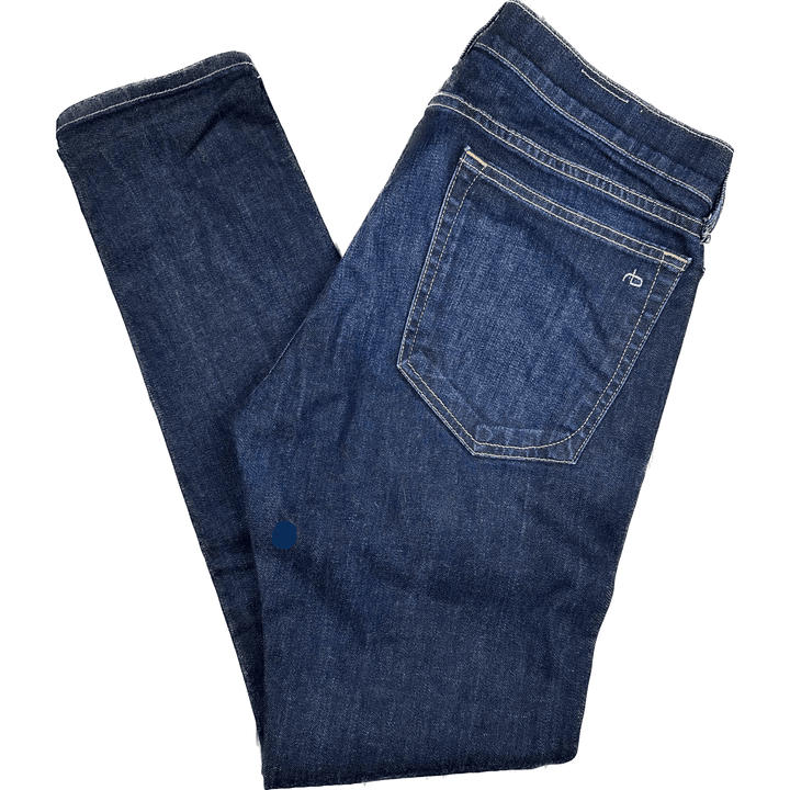 Rag & Bone The Dre Beverleys Straight Jeans