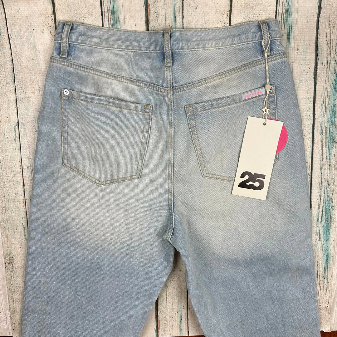 NWT- Sass & Bide 'Perfect World Jean' Vagabond Heart Boy Fit Jeans -Size 25 - Jean Pool