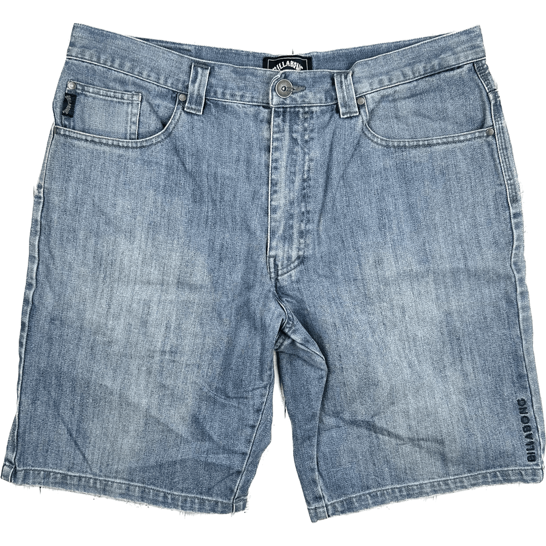 Billabong Mens Classic Denim Shorts -Size 36 - Jean Pool