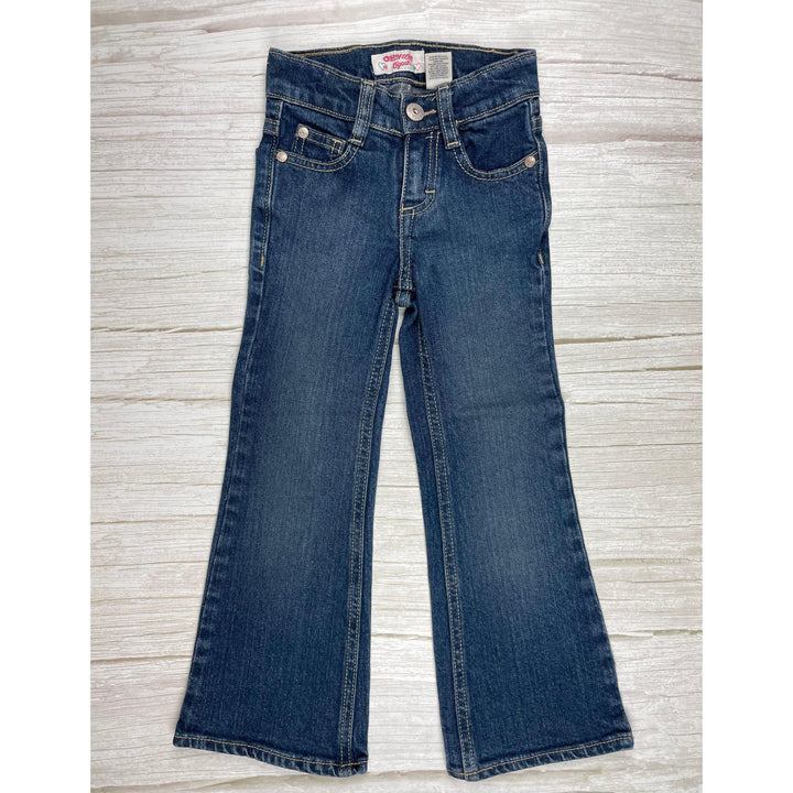 Girls Osh Kosh B'gosh Slim Bootflare Jeans - Size 4 - Jean Pool