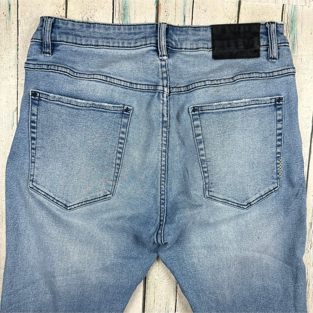 NEUW Mens 'Ray Tapered' Stretch Denim Jeans - Size 34L - Jean Pool