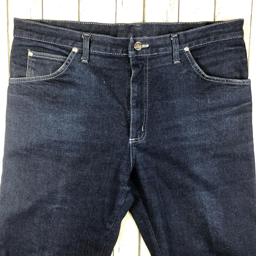 1980's Vintage Lee 'Strechies' Australian Made Jeans- Size 102 or 40" - Jean Pool