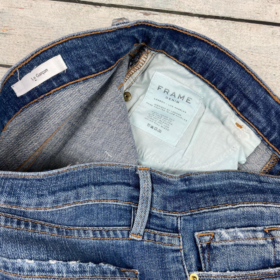 Frame Denim 'Le Garcon' Skinny Jeans-Size 28 - Jean Pool
