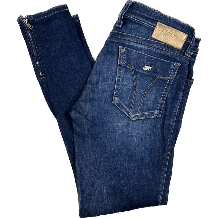 Miss Sixty 'Flicker' Ankle Zip Skinny fit Jeans -Size 29 - Jean Pool