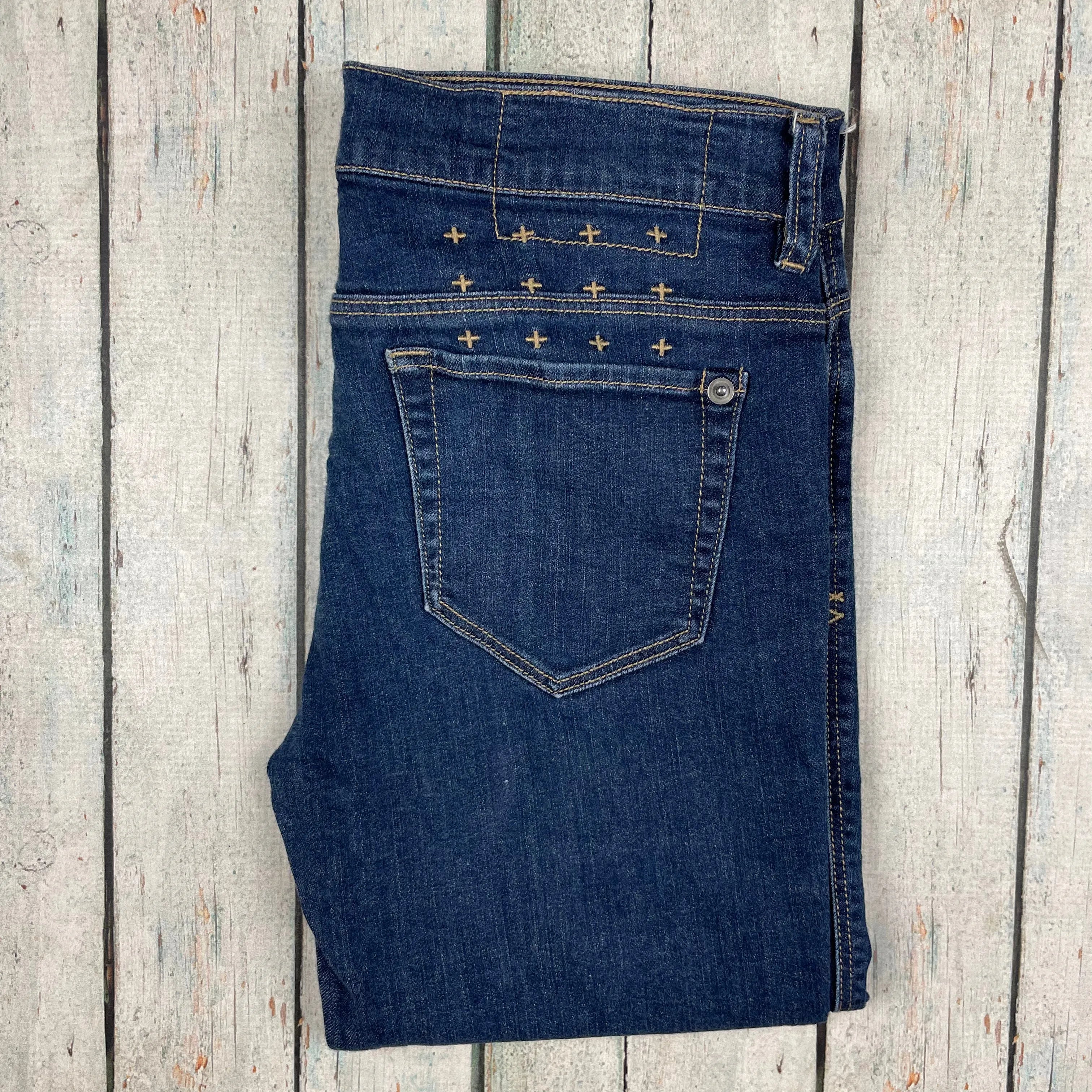 ksubi / tsubi superfaded indigo バギーデニム ワイド パンツ