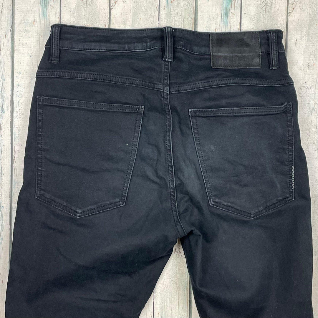 NEUW Mens 'Ray Tapered' Black Stretch Denim Jeans - Size 29 - Jean Pool