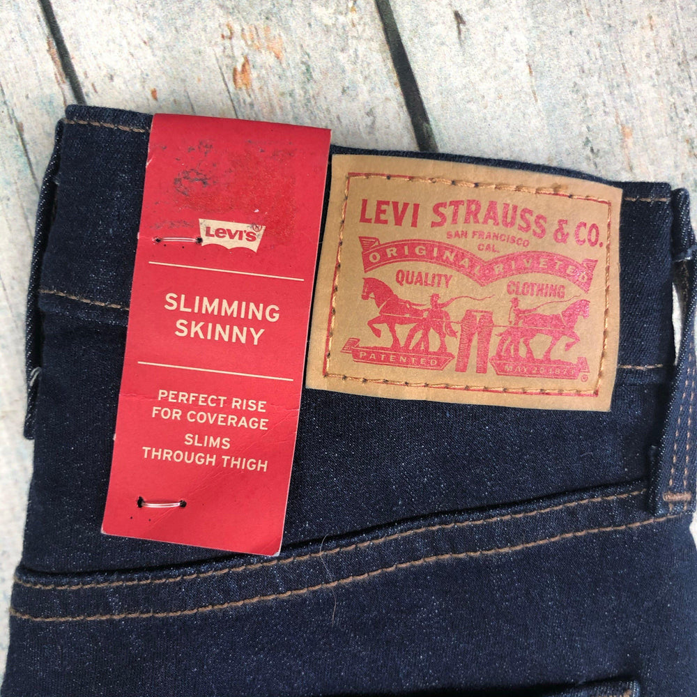NWT - Levis Shaping Skinny Stretch Jeans -Size 24-Jean Pool