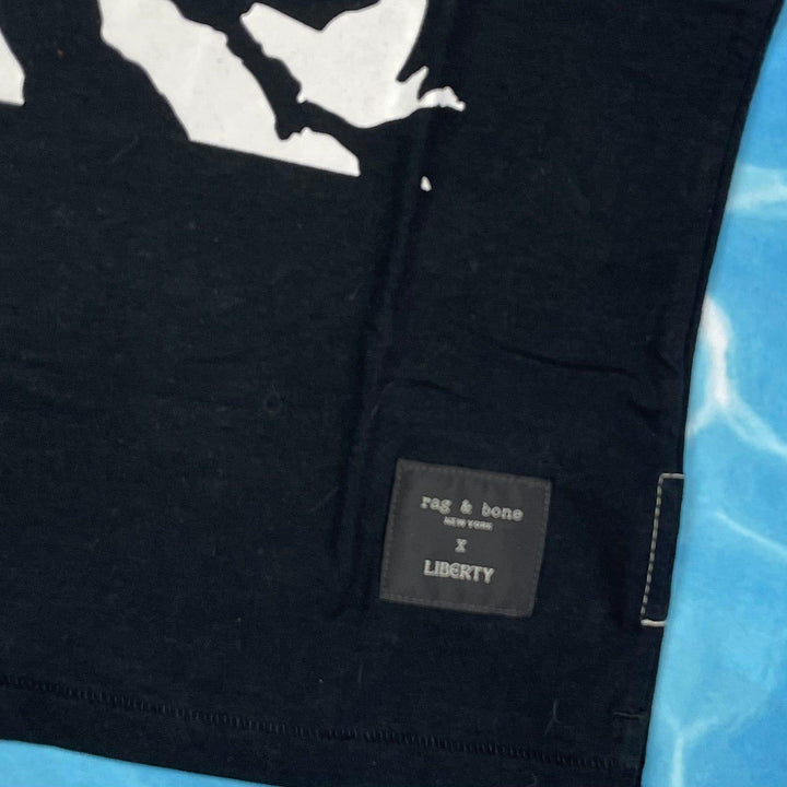 NWT - Rag & Bone x Liberty Logo T Shirt - Size 6Y - Jean Pool