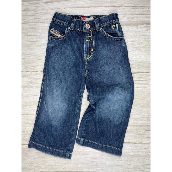 Diesel Toddler Straight Leg Relaxed Fit Jeans - Size 2Y - Jean Pool