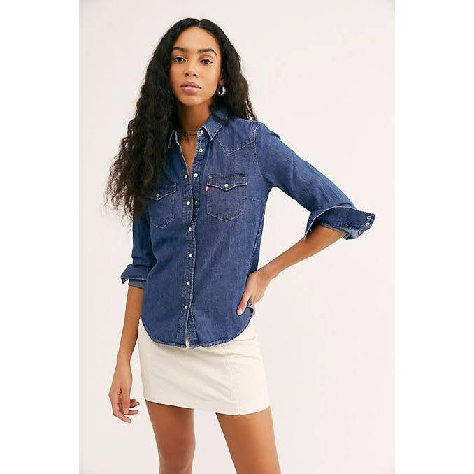 Levi's classic denim shirt 2025
