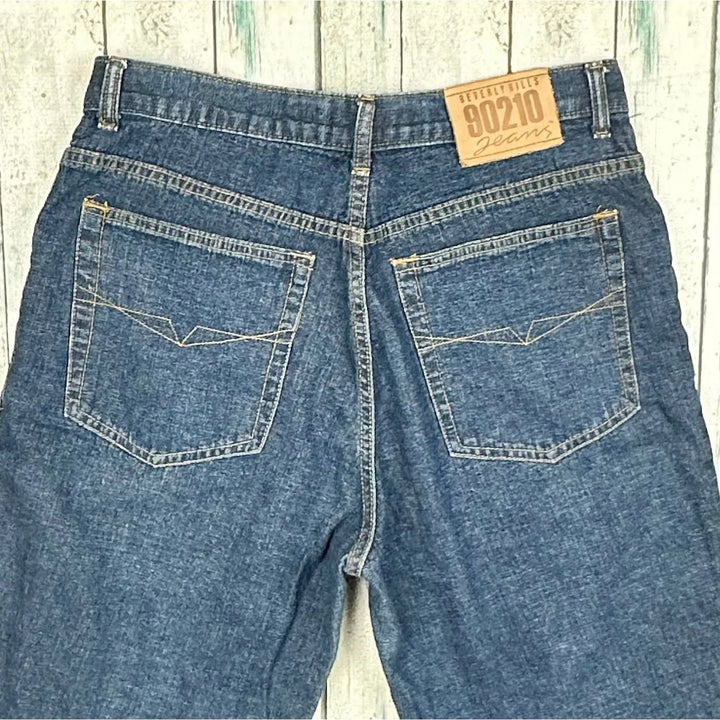 Vintage 90210 Beverly Hills Branded Denim Jeans- Suit Size 11/12 - Jean Pool