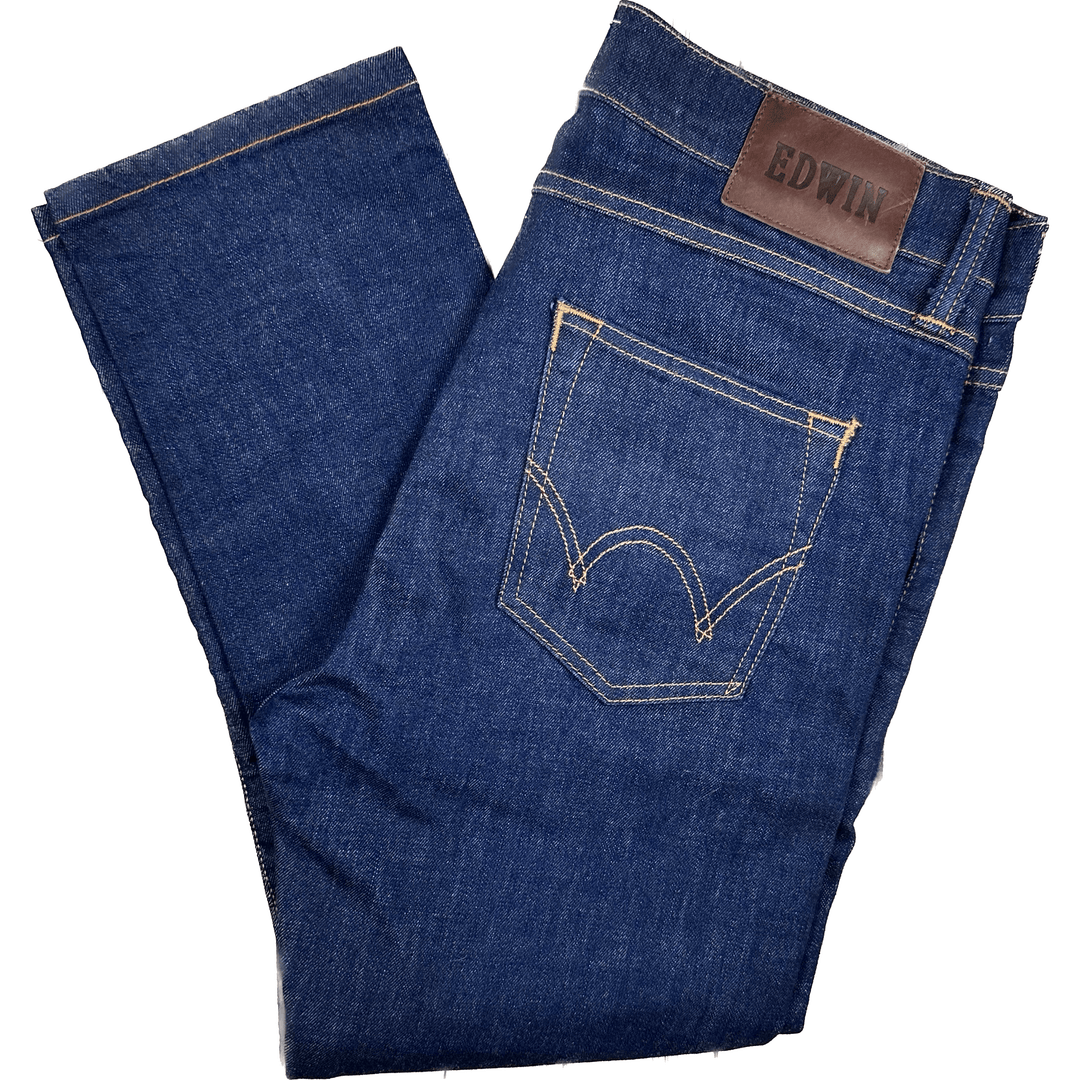Edwin Japan- ED 88 Super Slim Mens Jeans -Size 33 Crop - Jean Pool