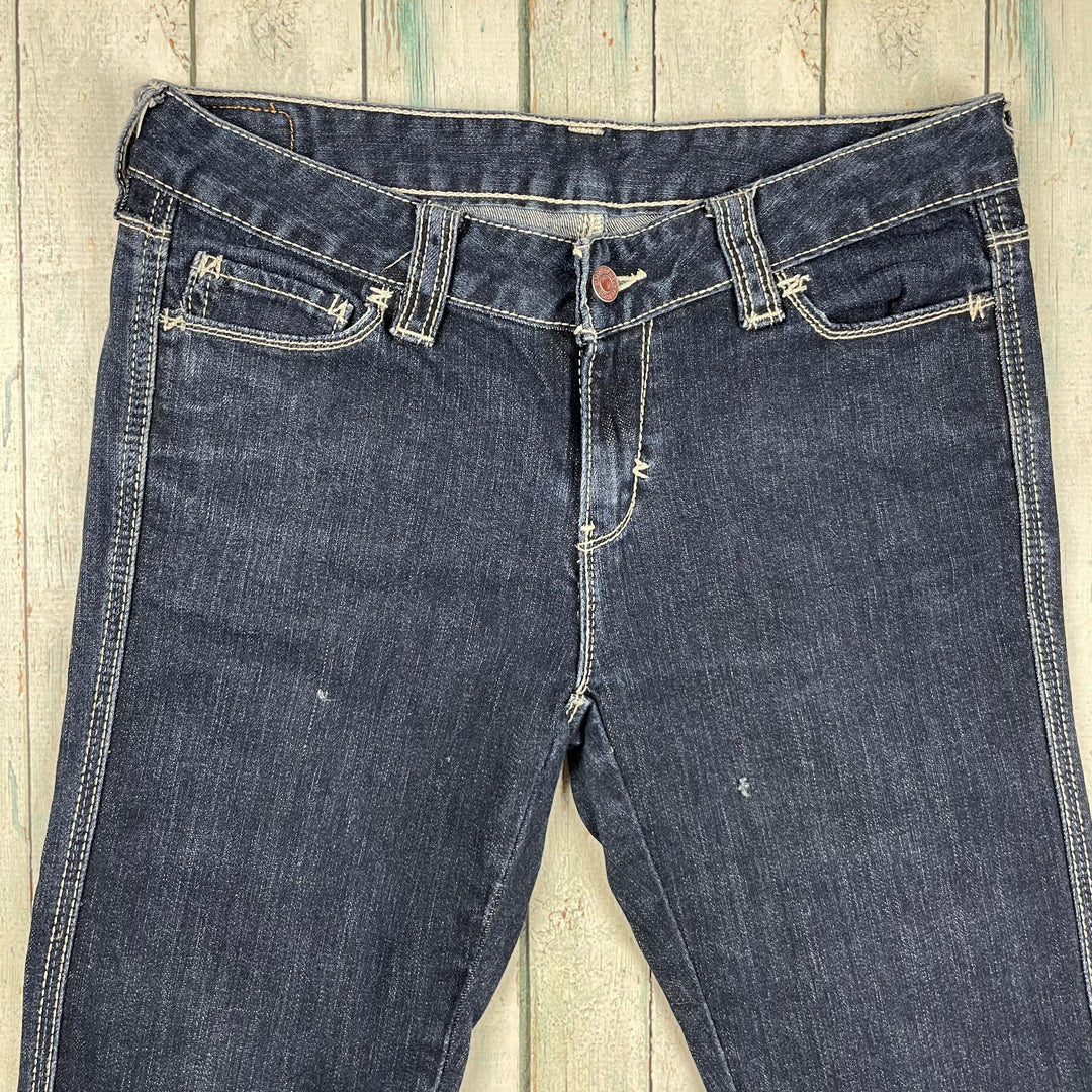 Ladies Levis Cigarette Leg Stretch Jeans -Size 29 - Jean Pool