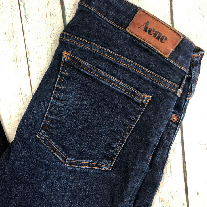 Acne Ladies Low Rise ‘Kex Soft Raw’ Skinny Jeans - Size 30-Jean Pool