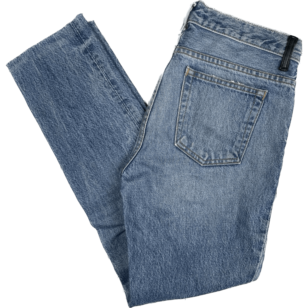 Alexander Wang Slim Fit Distressed Jeans Size-25 - Jean Pool