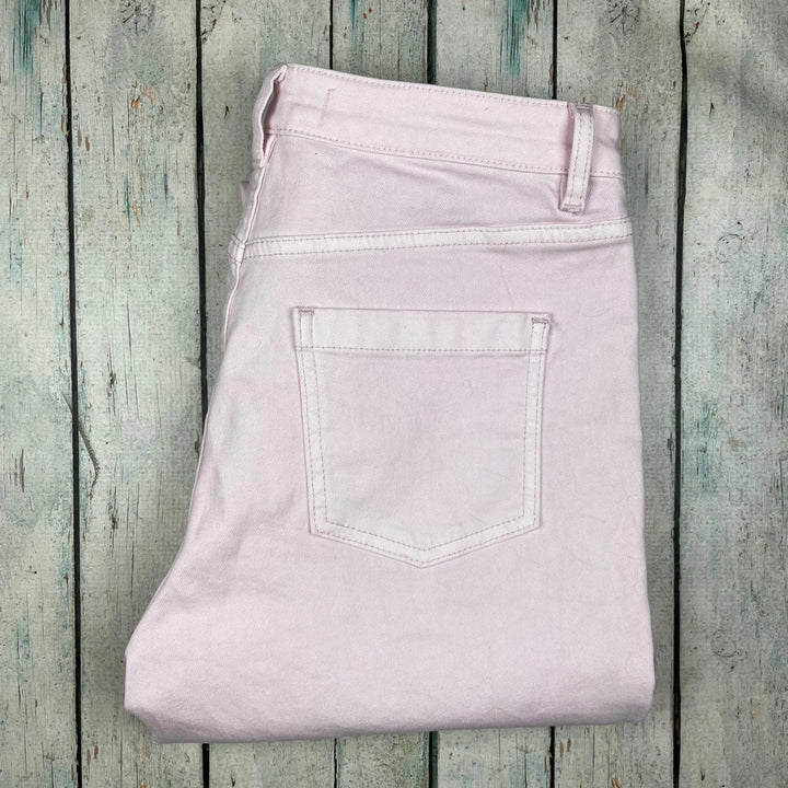 Country Road Ladies Pink Straight Leg Jeans Size- 10 - Jean Pool