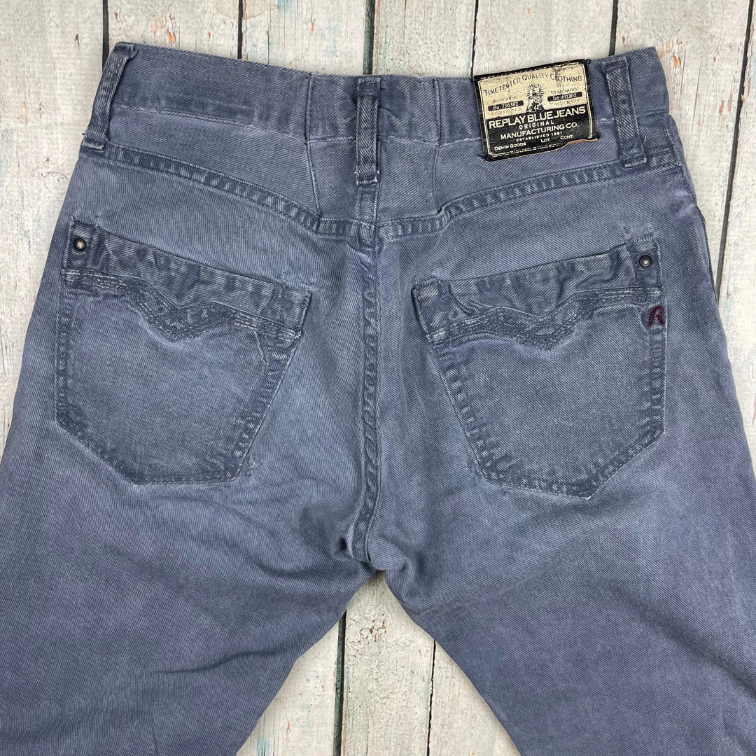 Replay Boys 'Super Slim' Grey Jeans- Size 12Y - Jean Pool