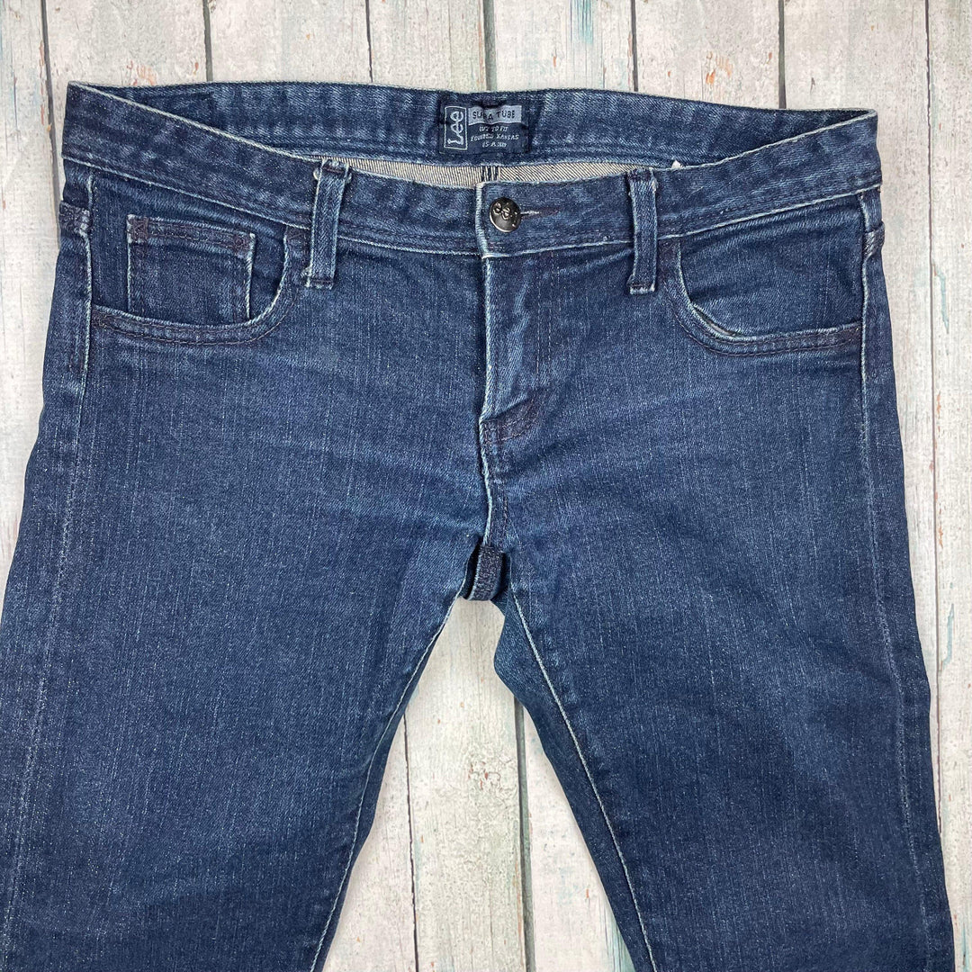 Australian Made Vintage 90's Lee 'Supa Tube' Ladies Jeans- Size 10 - Jean Pool