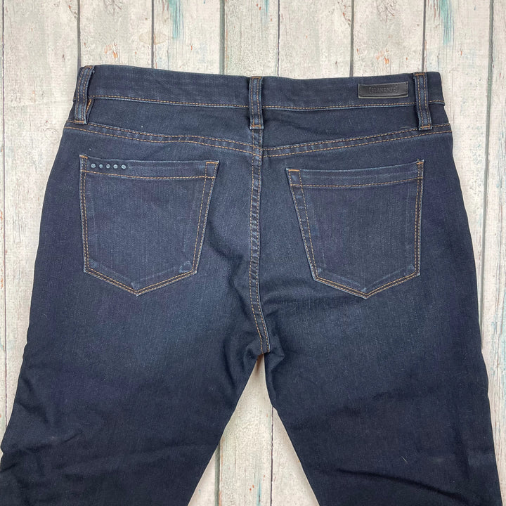 BLANK NYC Dark Wash Mid Rise Skinny Jeans - Size 27 - Jean Pool