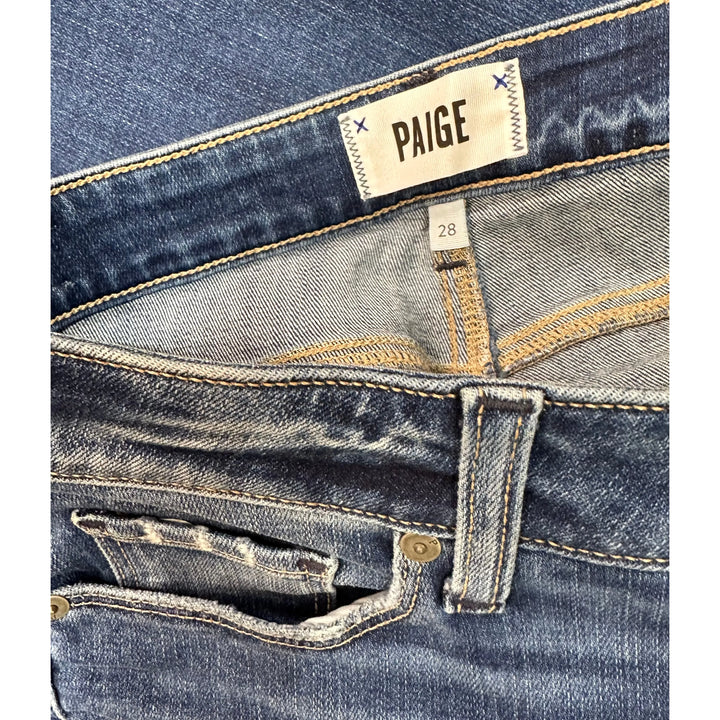 NEW -Paige Denim 'Hoxton Slim Crop' Slim Fit Jeans - Size 28" or 10AU - Jean Pool