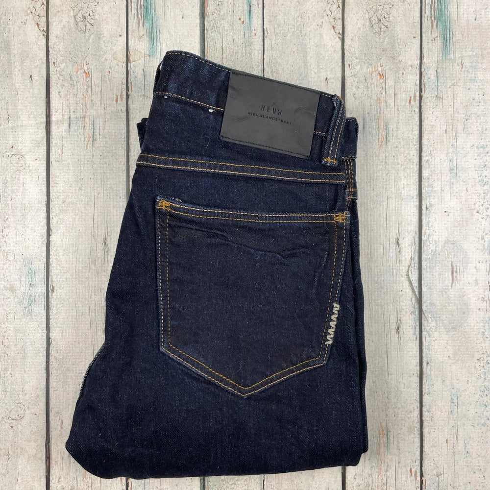 Mens NEUW 'IGGY Skinny' Stretch Selvedge Jeans - Size 28/32 - Jean Pool