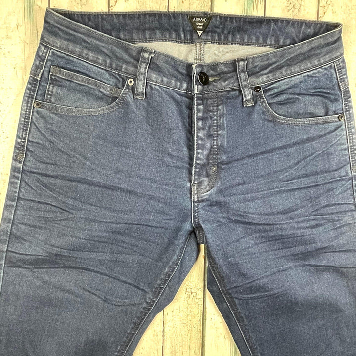 A Brand Men's Classic Straight Leg Jeans - Size 30 - Jean Pool