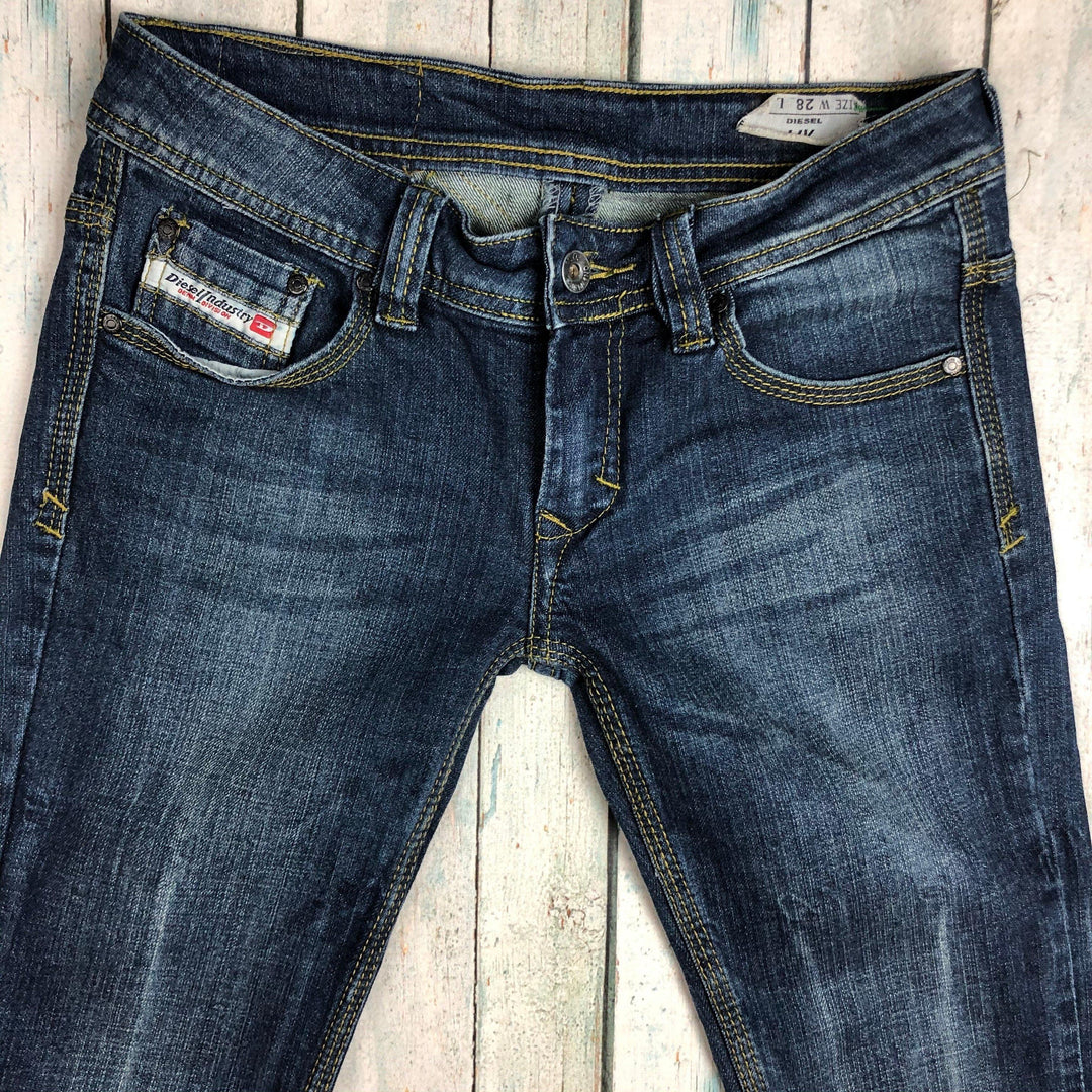 Diesel 'Liv' Slim Straight Distressed Denim Jeans Size - 28/32-Jean Pool